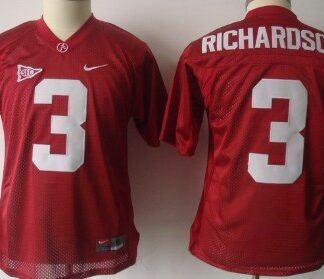 Alabama Crimson Tide #3 Trent Richardson Red Kids Jerseys
