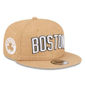 Boston Celtics New Era 2025/26 City Edition Alternate 9FIFTY Snapback Hat – Gold