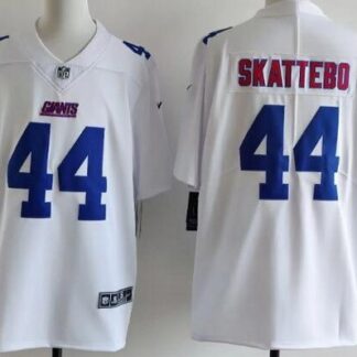 Men's New York Giants #44 Cam Skattebo Limited White Fashion Vapor Stitched Jersey
