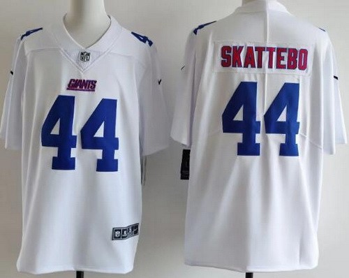 Men's New York Giants #44 Cam Skattebo Limited White Fashion Vapor Stitched Jersey