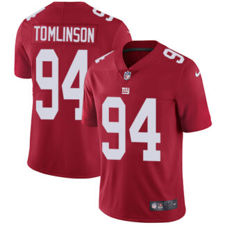 Nike New York Giants #94 Dalvin Tomlinson Red Alternate Men’s Stitched NFL Vapor Untouchable Limited Jersey