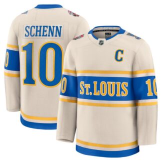 Brayden Schenn St. Louis Blues 2025 NHL Winter Classic Premium Player Jersey - Cream