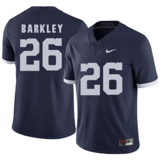 Penn State Nittany Lions 26 Saquon Barkley Navy College Football Jersey DingZhi