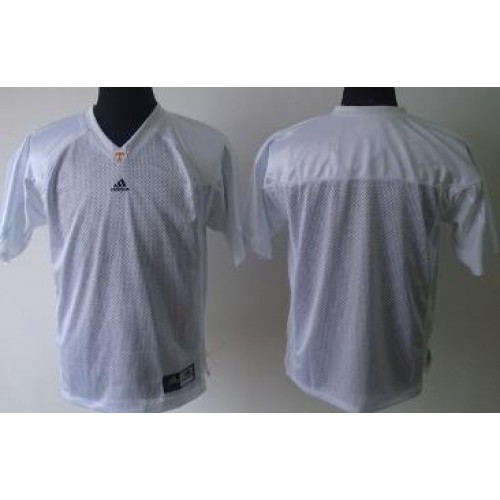 Tennessee Volunteers College Blank White NCAA Jerseys