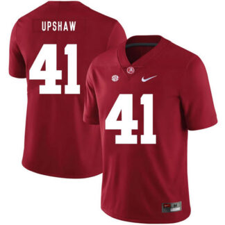 Alabama Crimson Tide 41 Courtney Upshaw Red Nike College Football Jersey Dzhi
