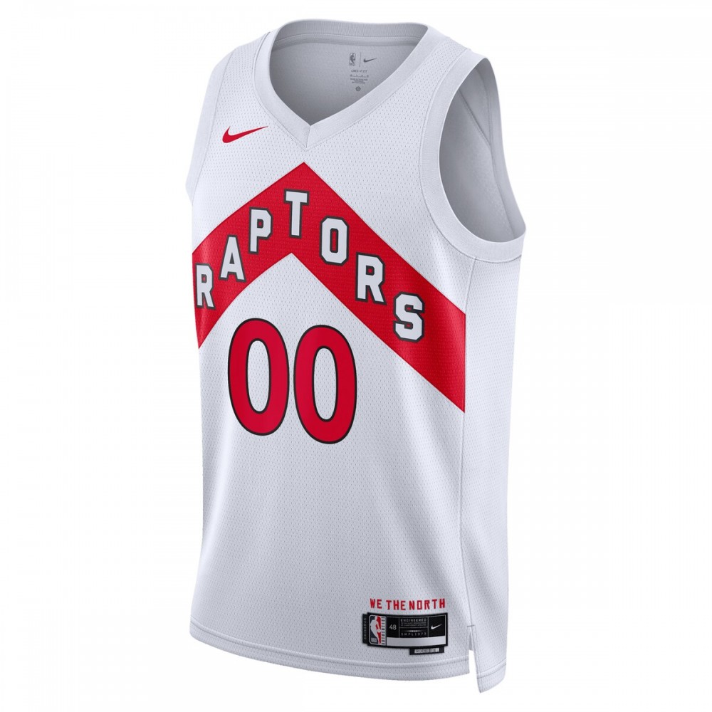 Toronto Raptors Nike Unisex 2022/23 Swingman Custom Jersey White - Association Edition - Image 2