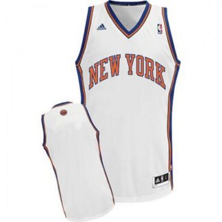 Men‘s New York Knicks White Revolution 30 Jersey