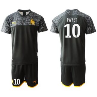 Marseille #10 Payet Third Soccer Club Jersey