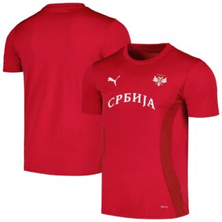 Serbia National Team Puma 2024 Pre-Match Jersey – Red