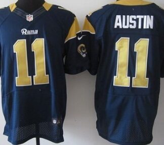 Nike St. Louis Rams #11 Tavon Austin Navy Blue Elite Jersey