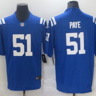 Nike Colts 51 Kwity Paye Royal 2021 NFL Draft Vapor Untouchable Limited Jersey