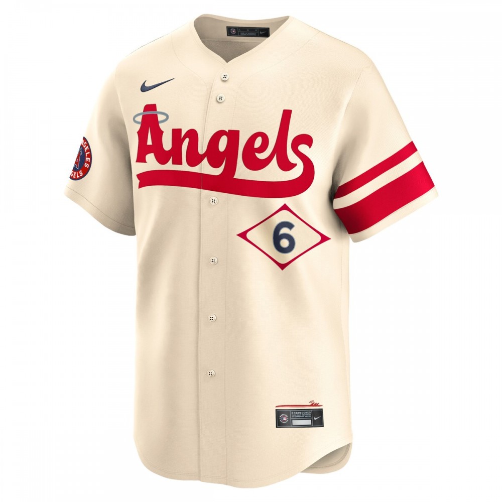 Anthony Rendon Los Angeles Angels Nike City Connect Limited Player Jersey - Cream - Image 2