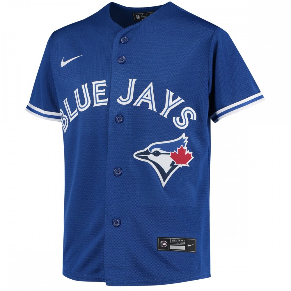 George Springer Toronto Blue Jays Nike Youth Alternate Replica Player Jersey - Royal - Image 2