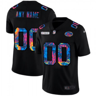 San Francisco 49ers Nike NFL 2020 Crucial Catch Limited Edition Custom Jersey - Black