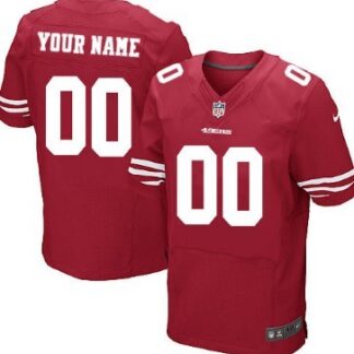 Youth Nike San Francisco 49ers Customized Red Elite Jersey