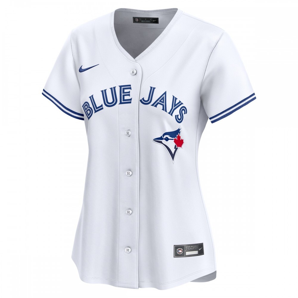 Toronto Blue Jays Nike Women's #1 Mom Home Limited Jersey - White - Image 2