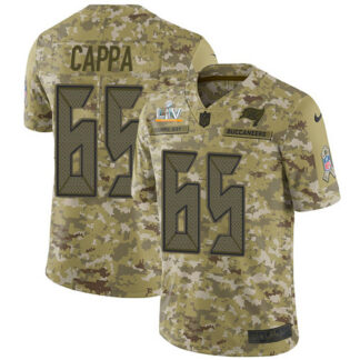 Nike Tampa Bay Buccaneers #65 Alex Cappa Camo Youth Super Bowl LV Bound Stitched NFL Limited 2018 Salute To Service...