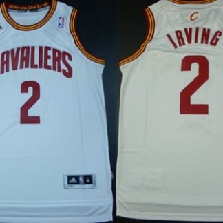 Cleveland Cavaliers #2 Kyrie Irving Revolution 30 Swingman White Jersey