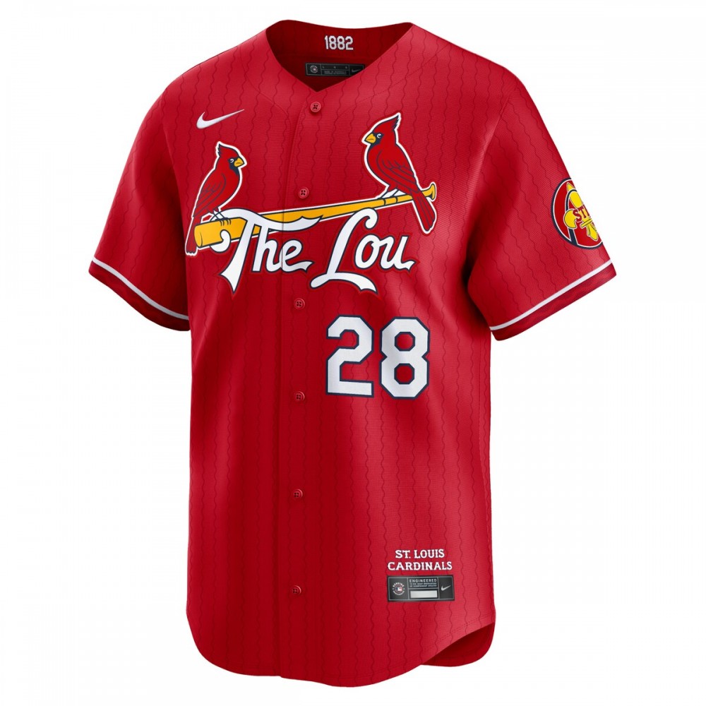 Nolan Arenado St. Louis Cardinals Nike 2024 City Connect Limited Player Jersey - Red - Image 2