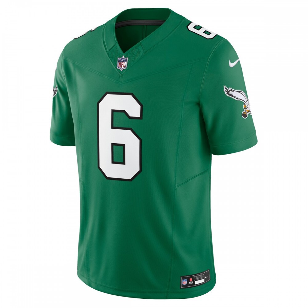 DeVonta Smith Philadelphia Eagles Nike Vapor F.U.S.E. Limited Jersey - Kelly Green - Image 2