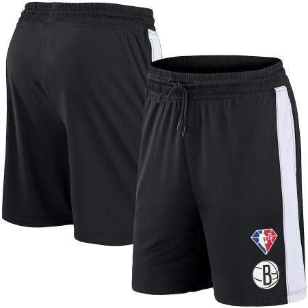 Men's Brooklyn Nets Black Shorts K9DZ
