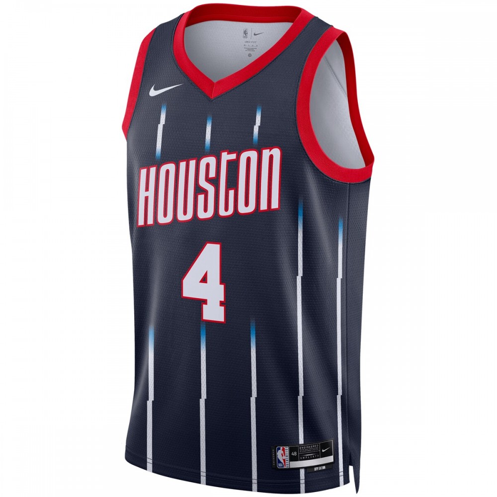 Jalen Green Houston Rockets Nike Unisex 2022/23 Swingman Jersey - City Edition - Navy - Image 2