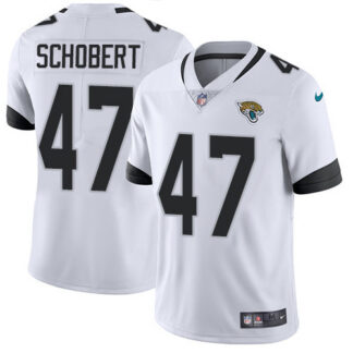 Nike Jacksonville Jaguars #47 Joe Schobert White Men’s Stitched NFL Vapor Untouchable Limited Jersey