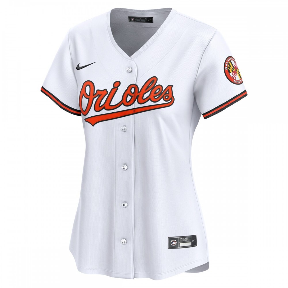 Baltimore Orioles Nike Women's Home Limited Jersey - White - Image 2