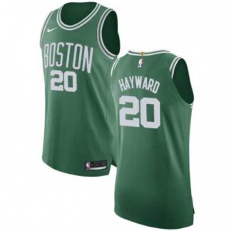Men’s Nike Boston Celtics #20 Gordon Hayward Green NBA Authentic Icon Edition Jersey