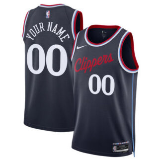Women's LA Clippers Nike Navy Swingman Icon Edition Custom Jersey