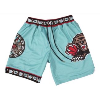 Grizzlies Green Black Face Swingman Shorts