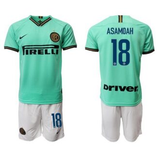 Inter Milan #18 Asamoah Away Soccer Club Jersey