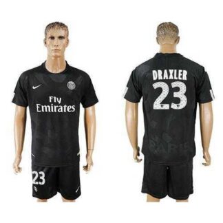 Paris Saint-Germain #23 Draxler Sec Away Soccer Club Jersey