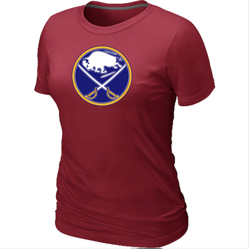 Buffalo Sabres Big & Tall Women's Logo Red T-Shirt