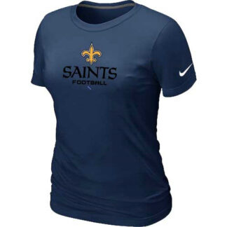 New Orleans Saints D.Blue Women's Critical Victory T-Shirt