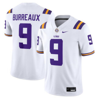 Joe Burrow LSU Tigers Nike Burreaux Alumni Player Jersey - White