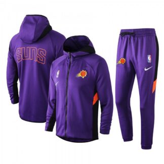 Phoenix Suns Nike 2019/20 Showtime Full-Zip Therma Flex Performance Hoodie