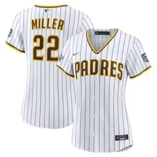 Women's San Diego Padres #22 Mason Miller Nike White 2026 All-Star Game Replica Jersey