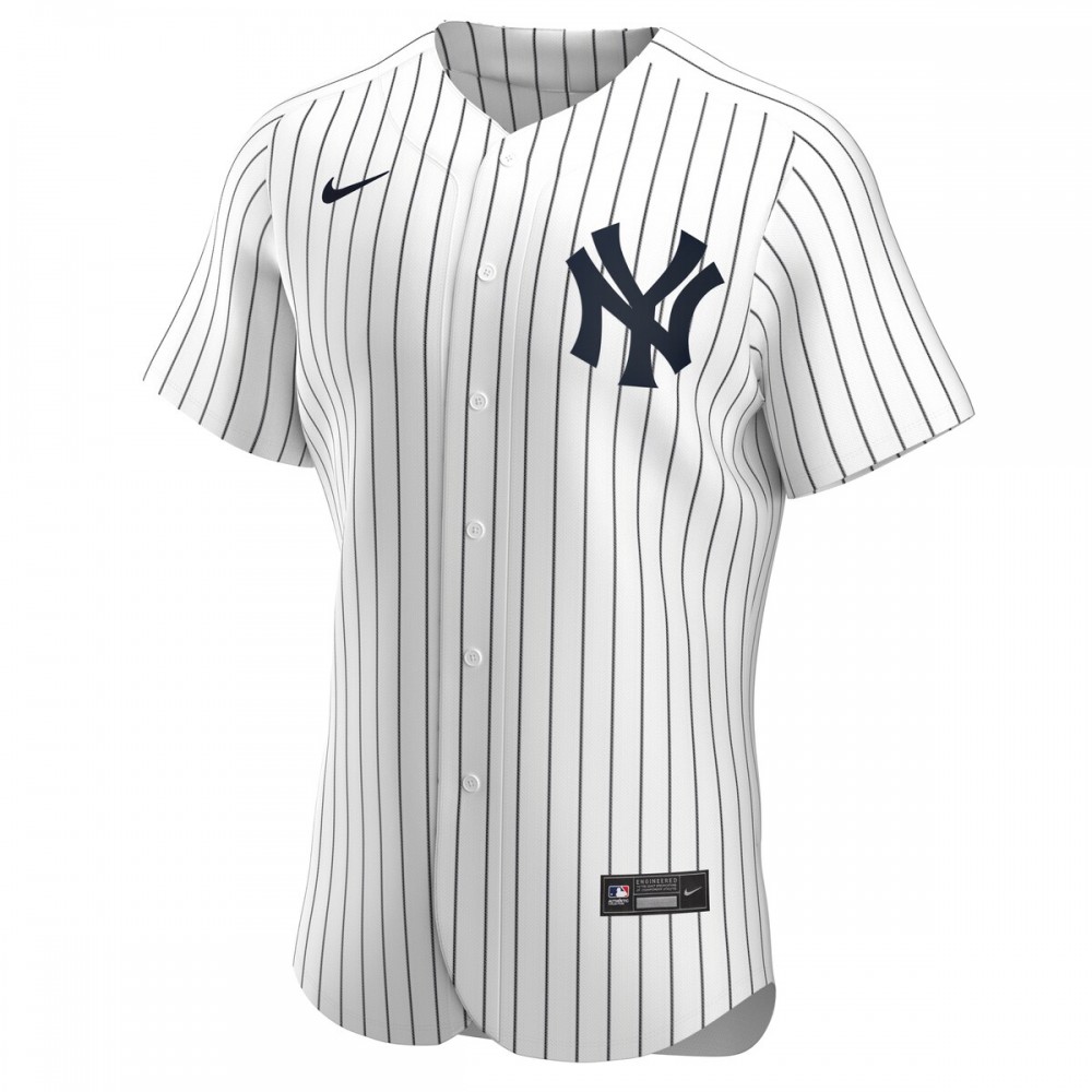 Gerrit Cole New York Yankees Nike Home Authentic Player Jersey - White - Image 2