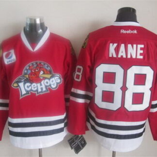 Chicago Blackhawks #88 Patrick Kane 2015 IceHogs Red Jersey