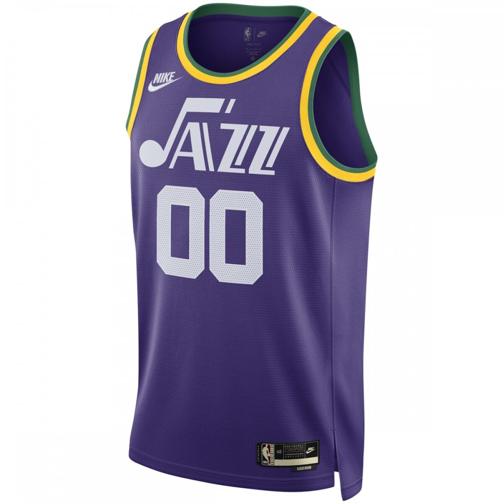 Jordan Clarkson Utah Jazz Nike Unisex Swingman Replica Jersey - Classic Edition - Purple - Image 2