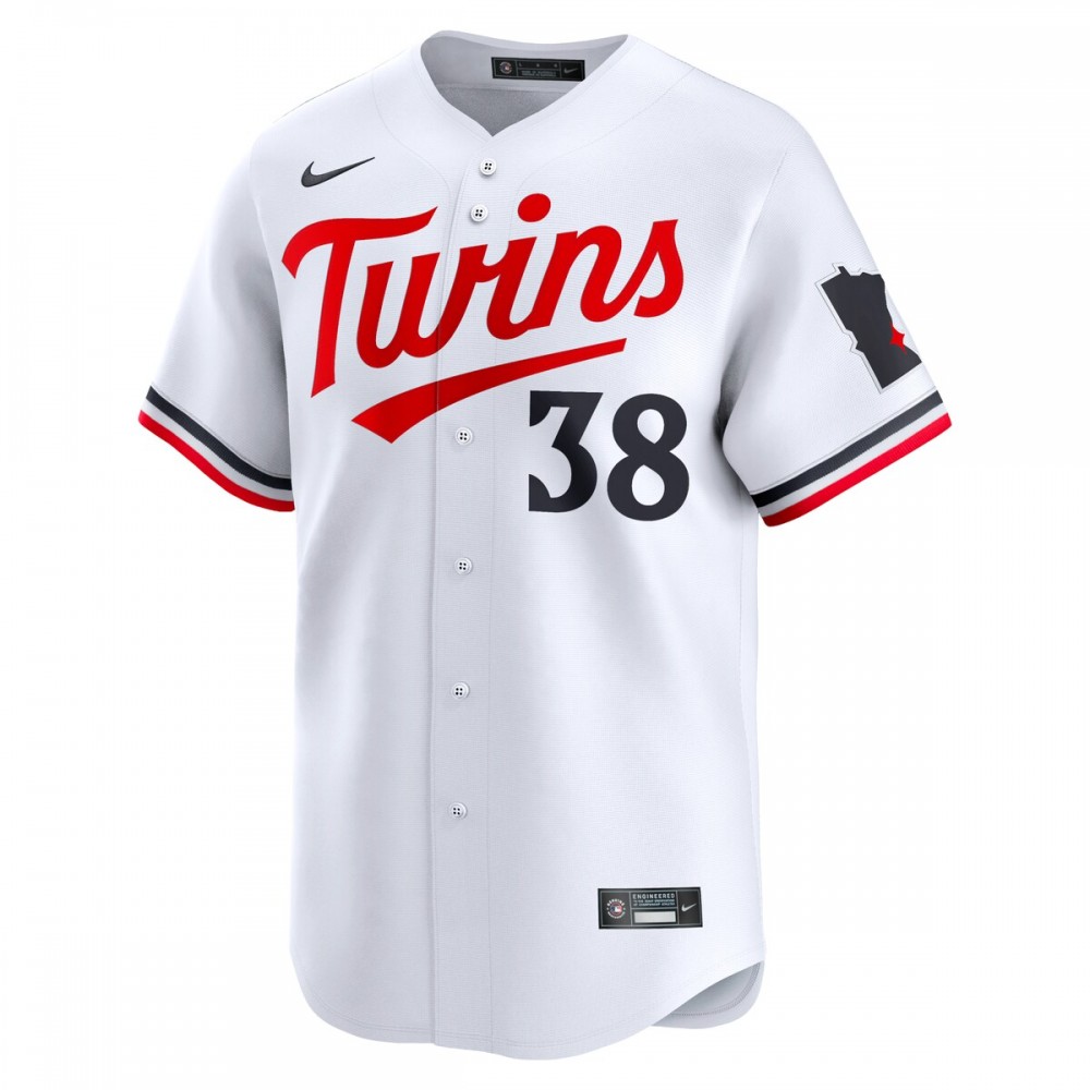 Matt Wallner Minnesota Twins Nike Home Limited Player Jersey - White - Image 2