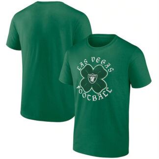 Men's Las Vegas Raiders Kelly Green St. Patrick's Day Celtic T-Shirt