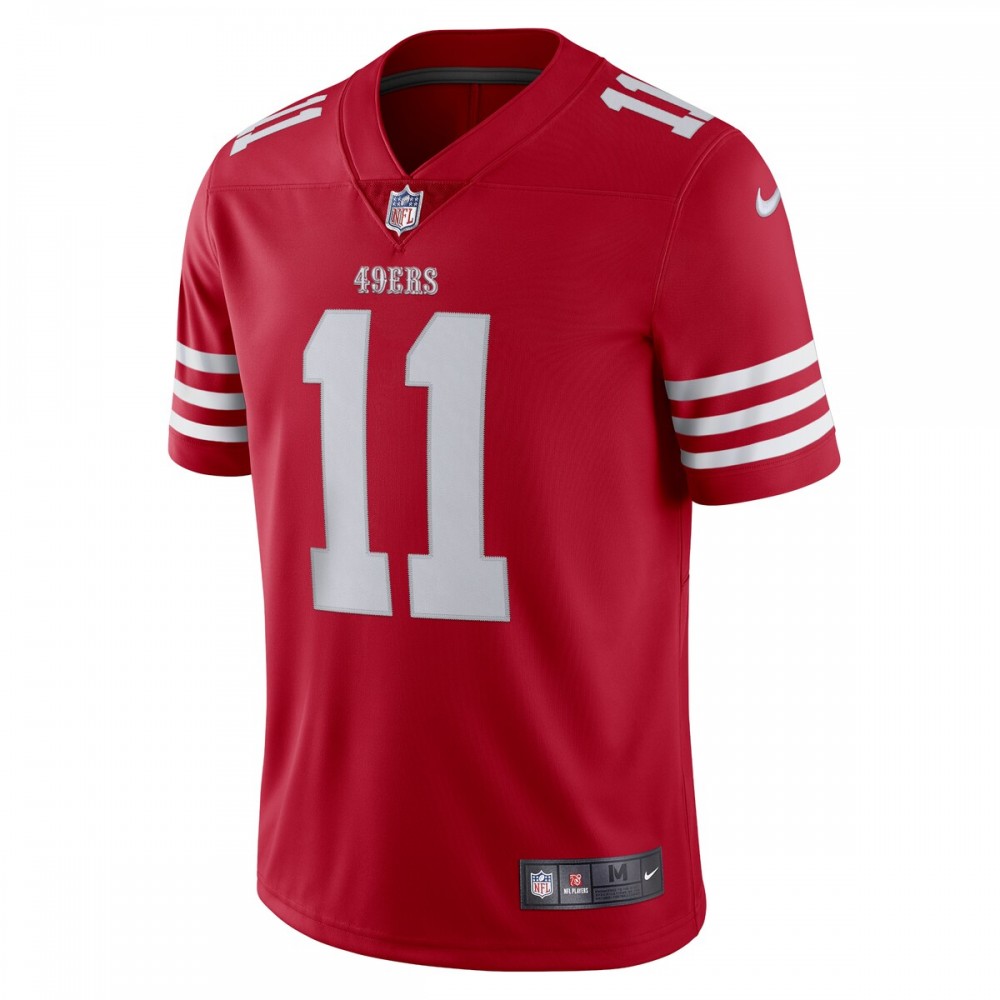 Brandon Aiyuk San Francisco 49ers Nike Vapor Limited Jersey - Scarlet - Image 2