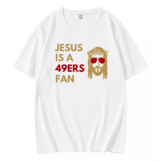 Retro Jesus Is A 49ers Fan T-Shirt