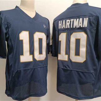 Men's USC Trojans #10 Sam Hartman Navy With Name Stitched Jersey