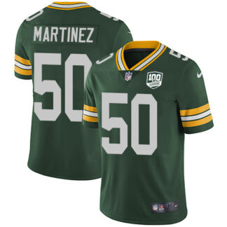 Nike Green Bay Packers #50 Blake Martinez Green Team Color Youth 100th Season Stitched NFL Vapor Untouchable Limite...