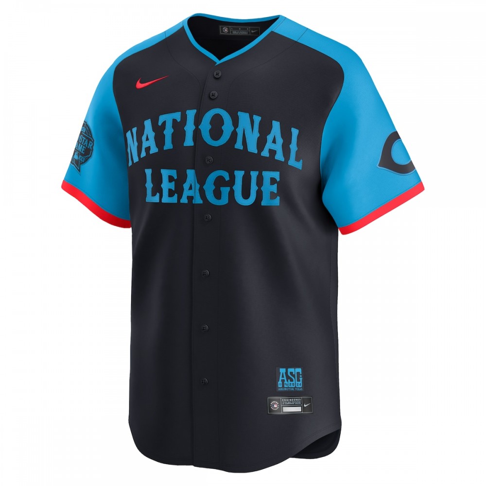Elly De La Cruz National League Nike 2024 MLB All-Star Game Limited Player Jersey - Navy - Image 2