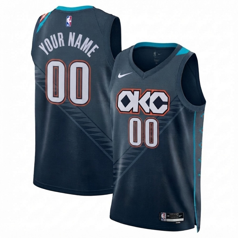 Oklahoma City Thunder Nike Unisex 2025/26 City Edition Swingman Custom Jersey