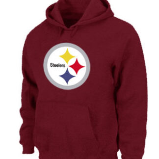 Pittsburgh Steelers Logo Pullover Hoodie Red